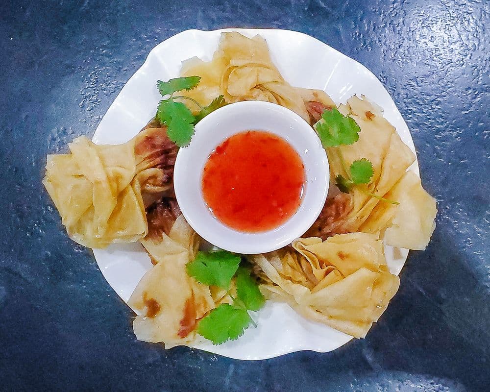 A7. Deep-Fried Wontons (Hoành Thánh Chiên)