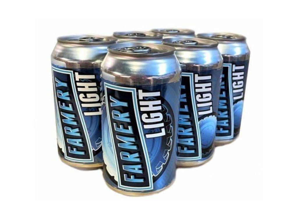 6 x 355ml PACK Farmery Light Lager 355ml (4% ABV) (6 x 355 ml)