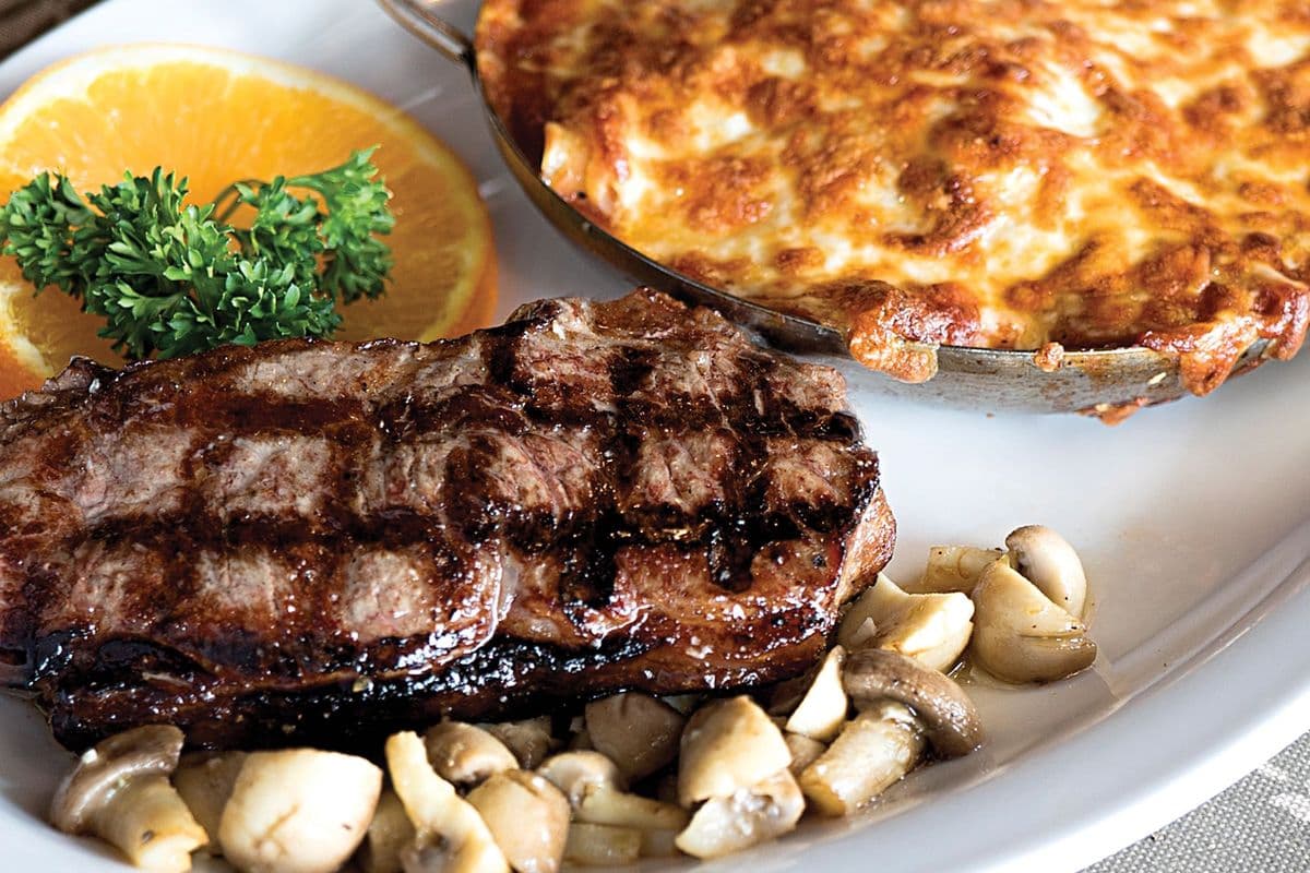 New York Steak and Lasagna (7 oz)