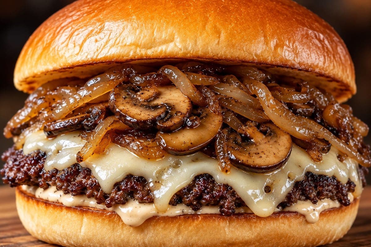 Swiss mushroom smash