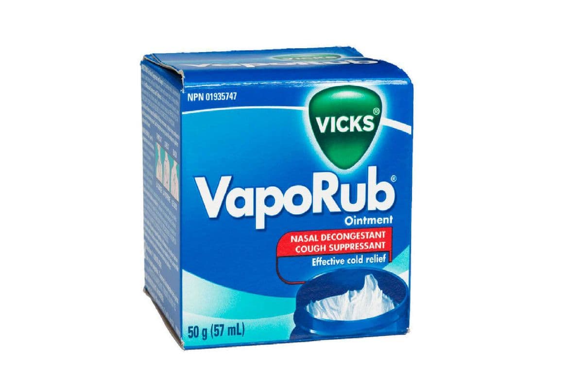 VICKS VAPORUB NASAL DECONGESTANT OINTMENT JAR 50 GM (50 GM)