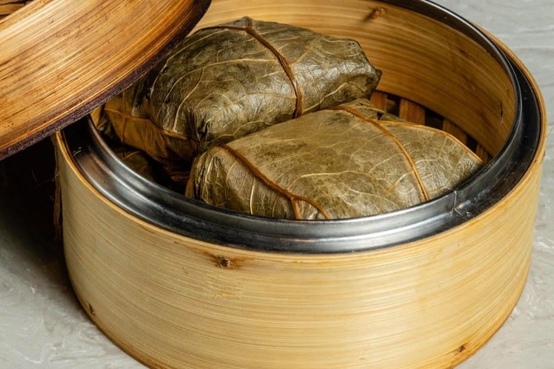 12. Mini Sticky Rice Wraps