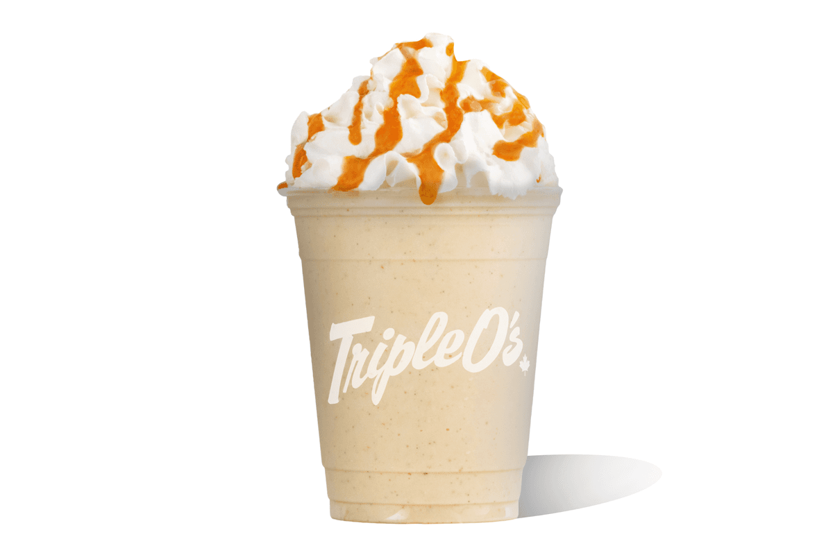 Pumpkin Caramel Milkshake (20 oz)