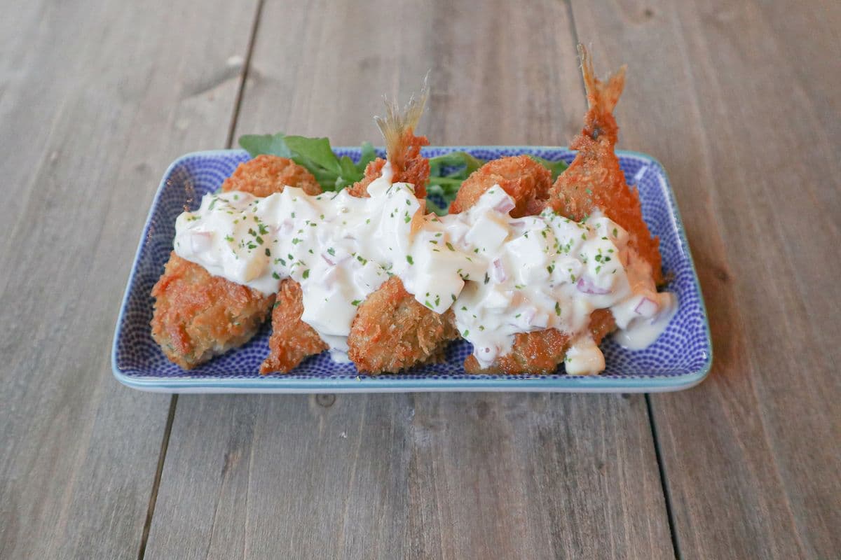 Deep-fried Horse Mackerel