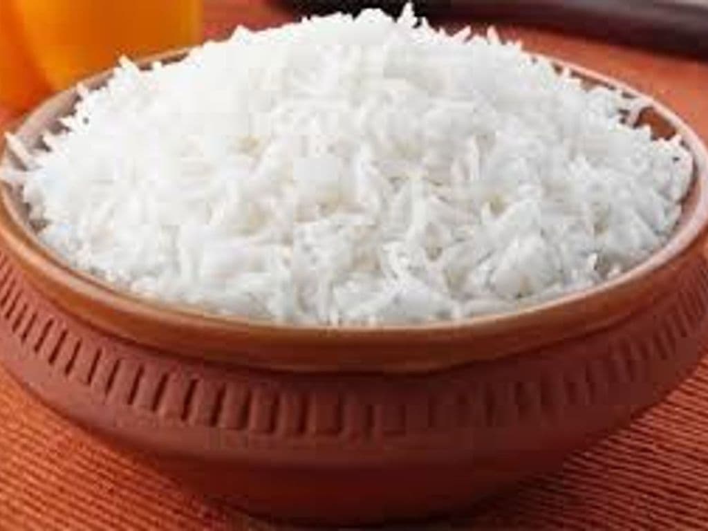 Plain rice