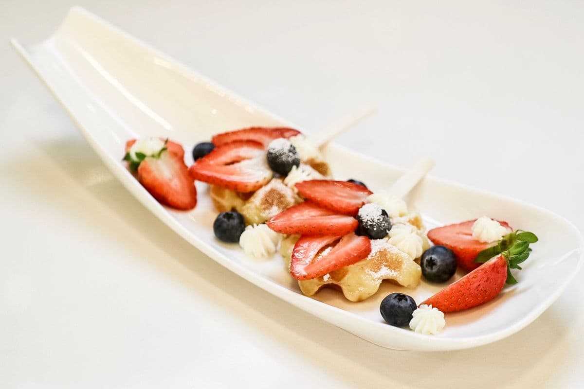 Berry Mochi Waffle