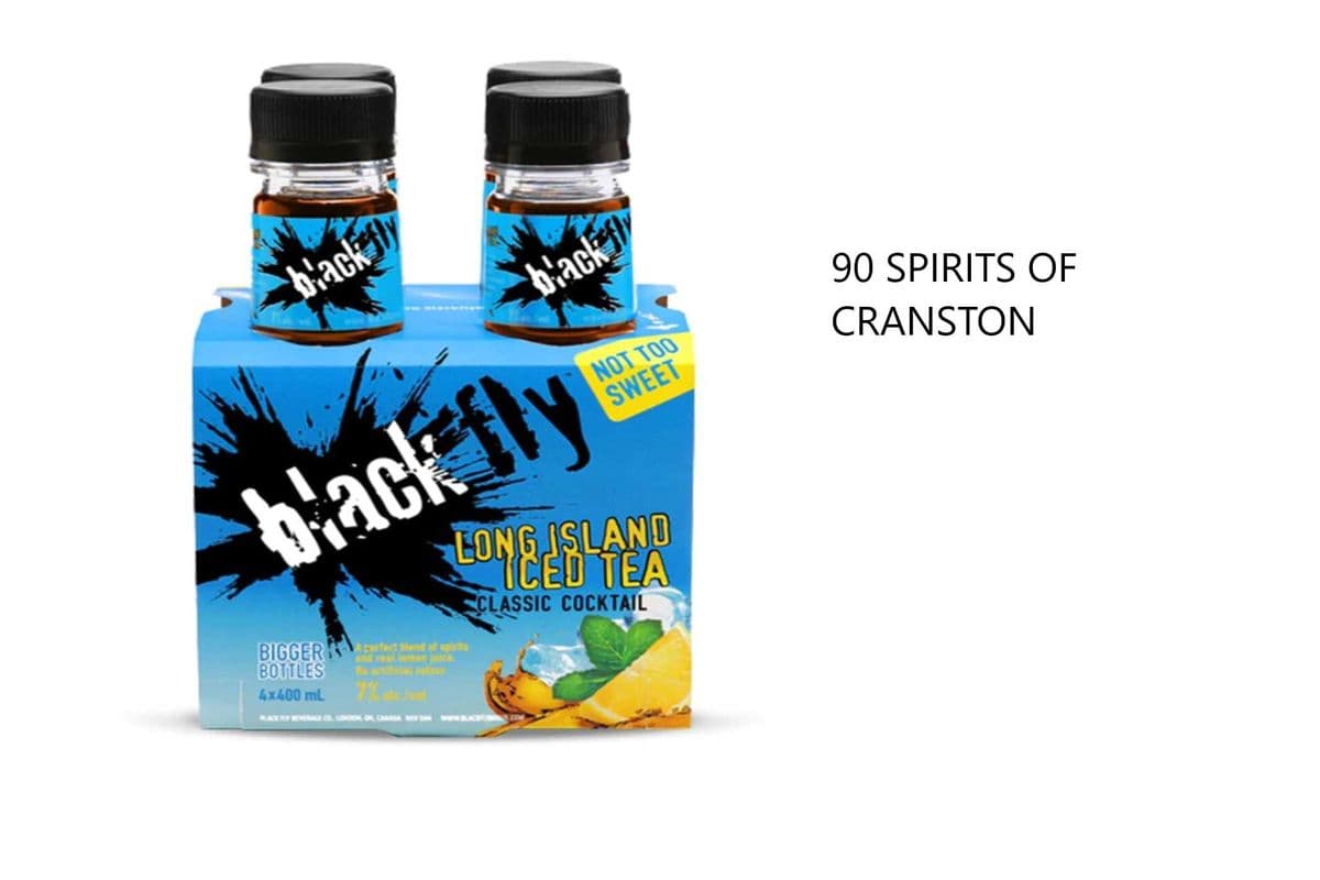 BLACK FLY LONG ISLAND TEA 4 BOTTLES (1 x 4x400ML)
