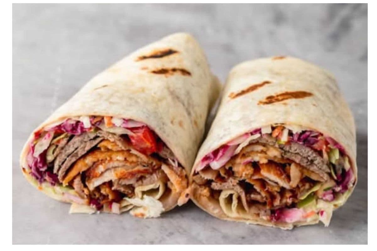 Mix large shawarma wrap