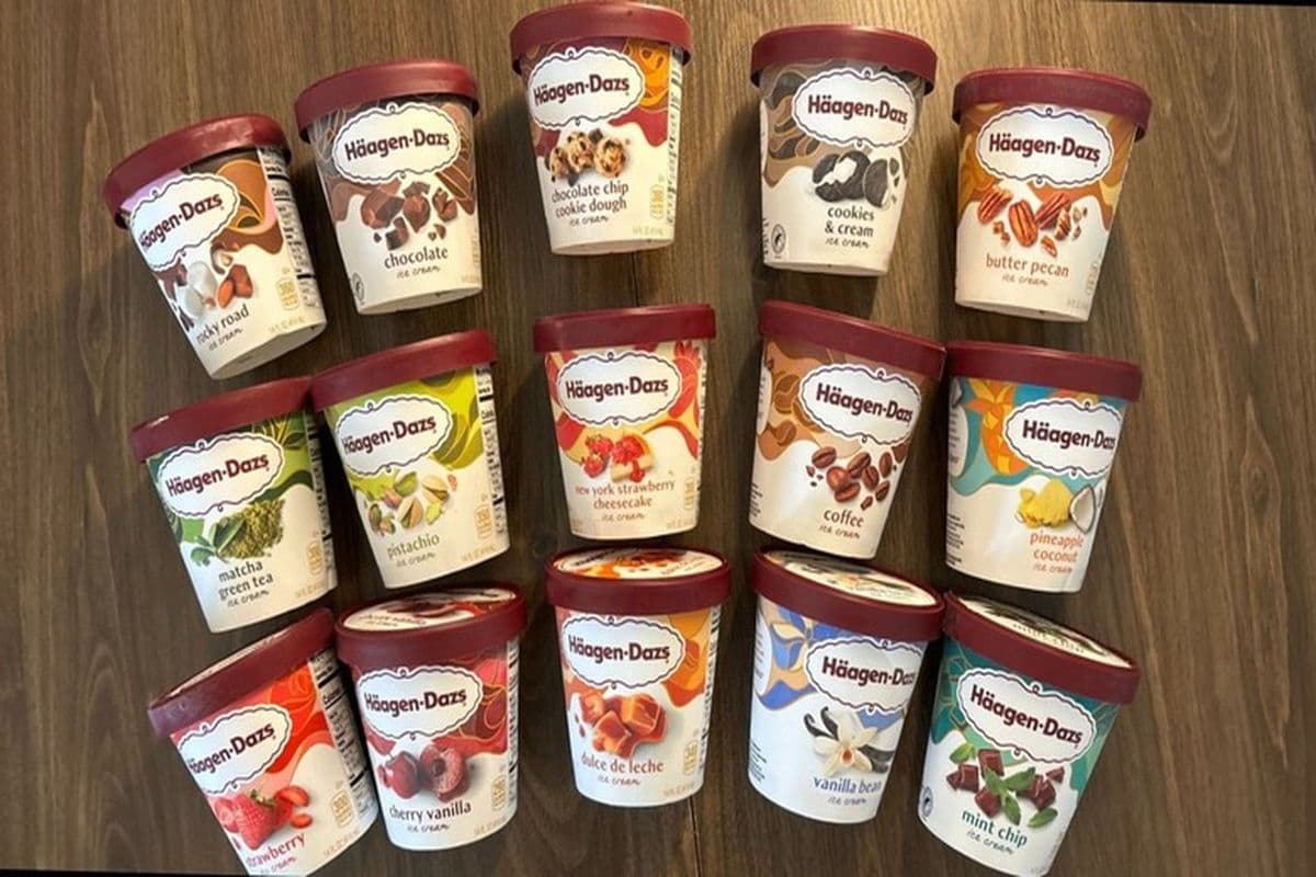 Haagen-Dazs Ice Cream (450ml)π¨
