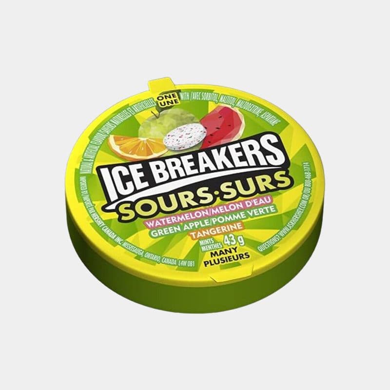 Ice Breakers Sours Fruit Flavoured Mints