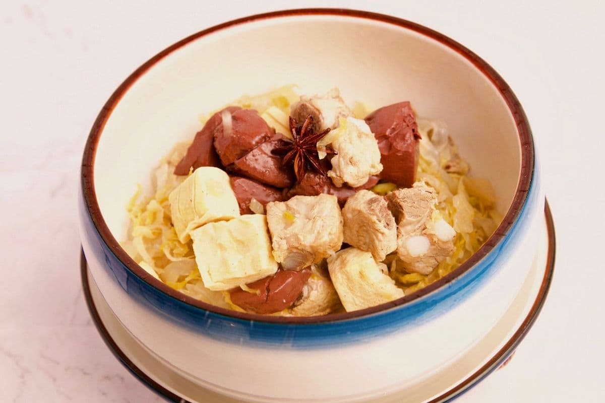 158. Pork Rib with Pickled Cabbage Soup - 酸菜排骨煲