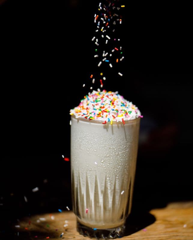 Lait frappé à la vanille / Vanilla Milkshake