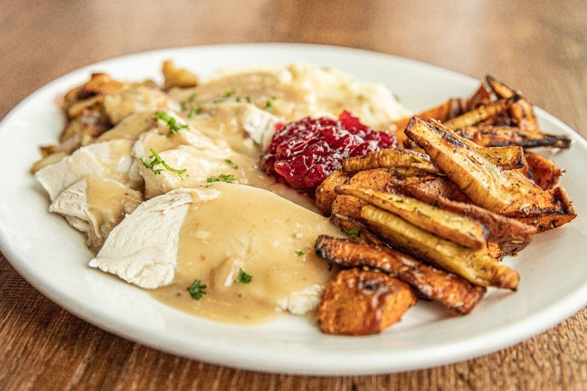 HOMESTYLE TURKEY DINNER