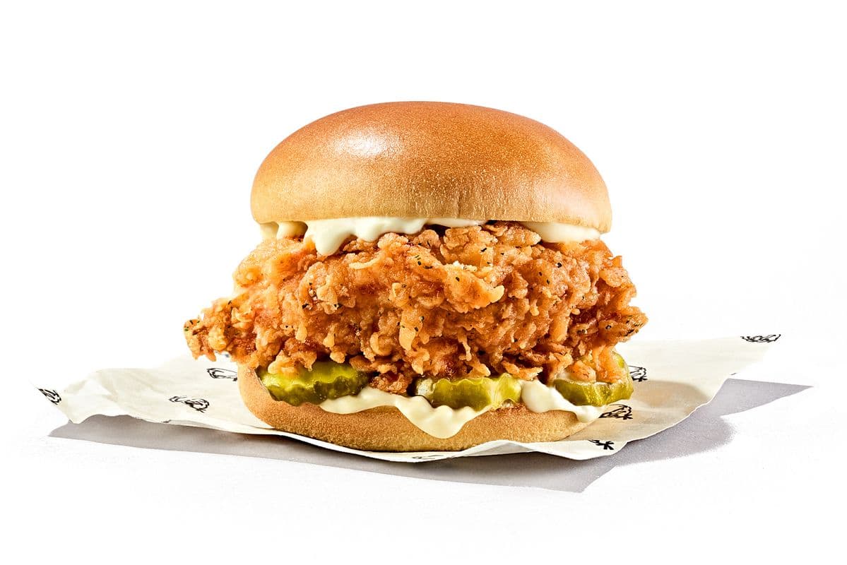 KFC Famous Chicken Chicken Sandwich