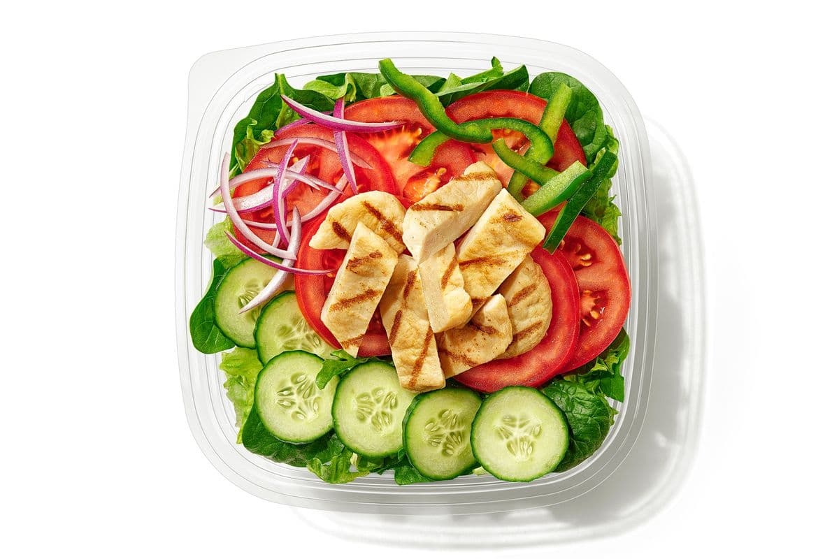 Salade Poulet grillé / Grilled Chicken Salad (130 Cals)