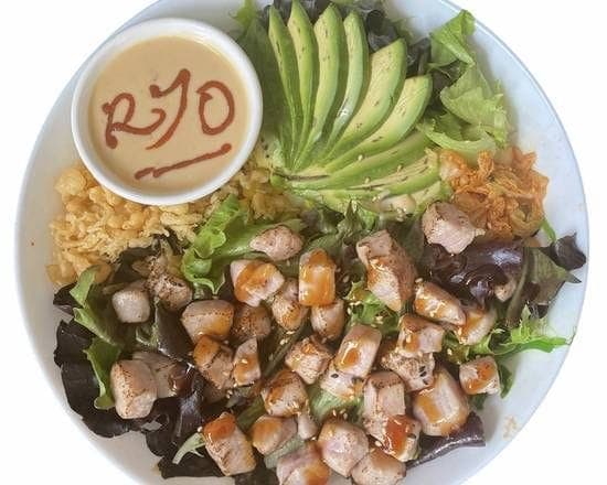 Grilled Tuna Poke Bowl