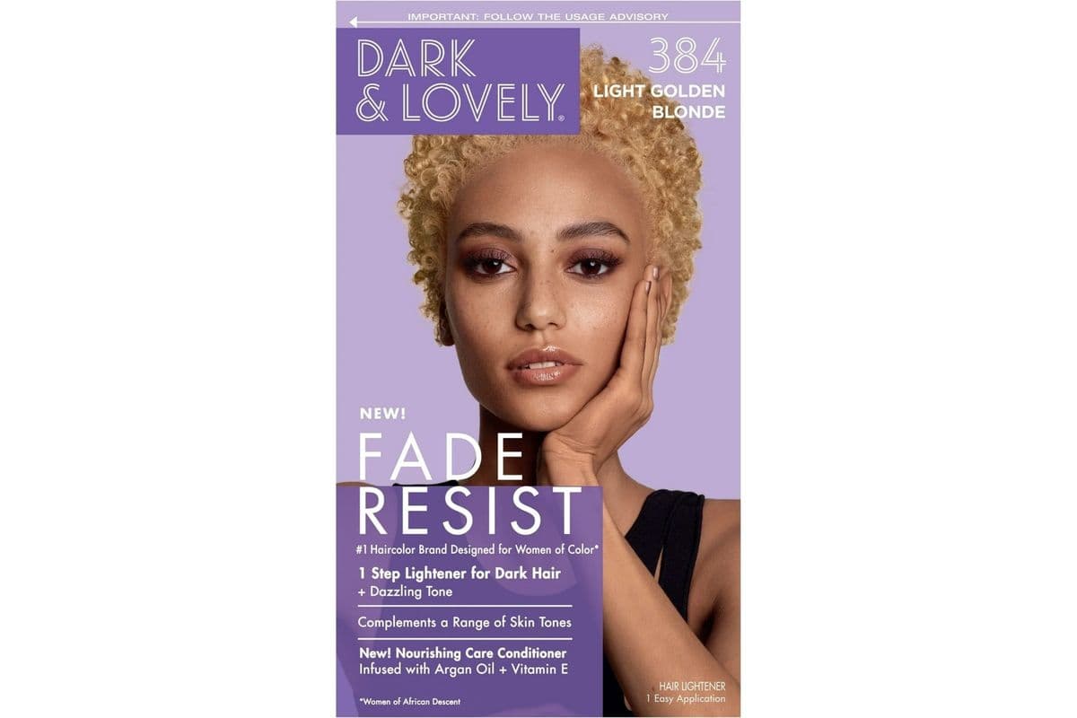 Dark & Lovely (384 Light) Golden Brown Hair Colour (907 g)