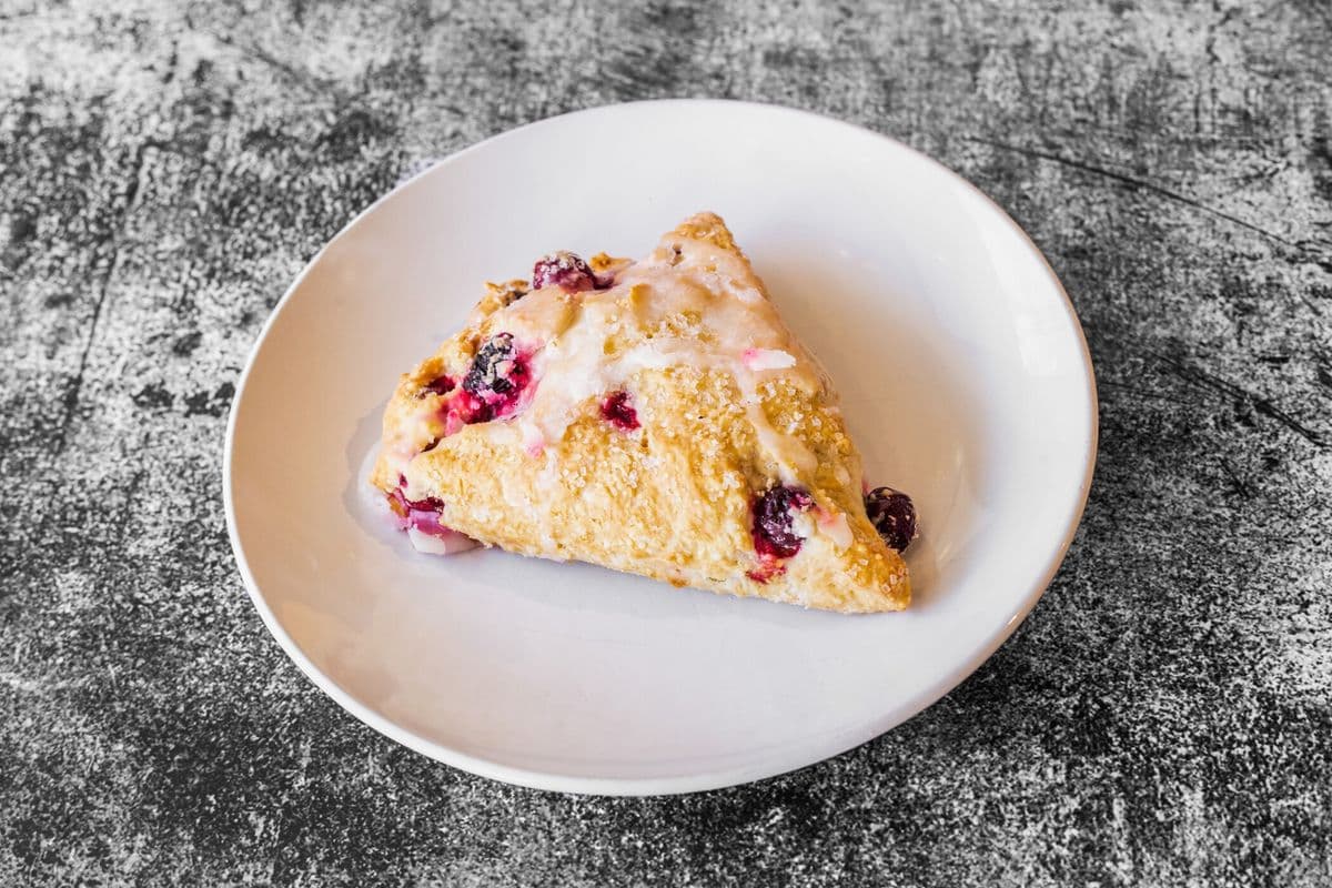 LEMON CRANBERRY SCONE