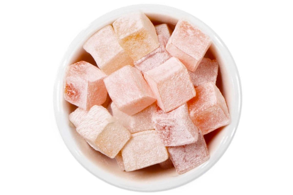 Turkish Delight Cubes - Mix - Lemon, Orange, Cherry & Rose (1 LB)