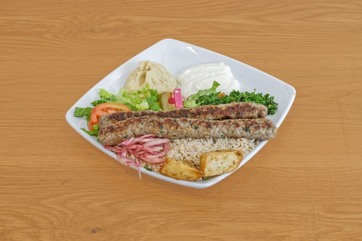 Kafta Kabab Plate