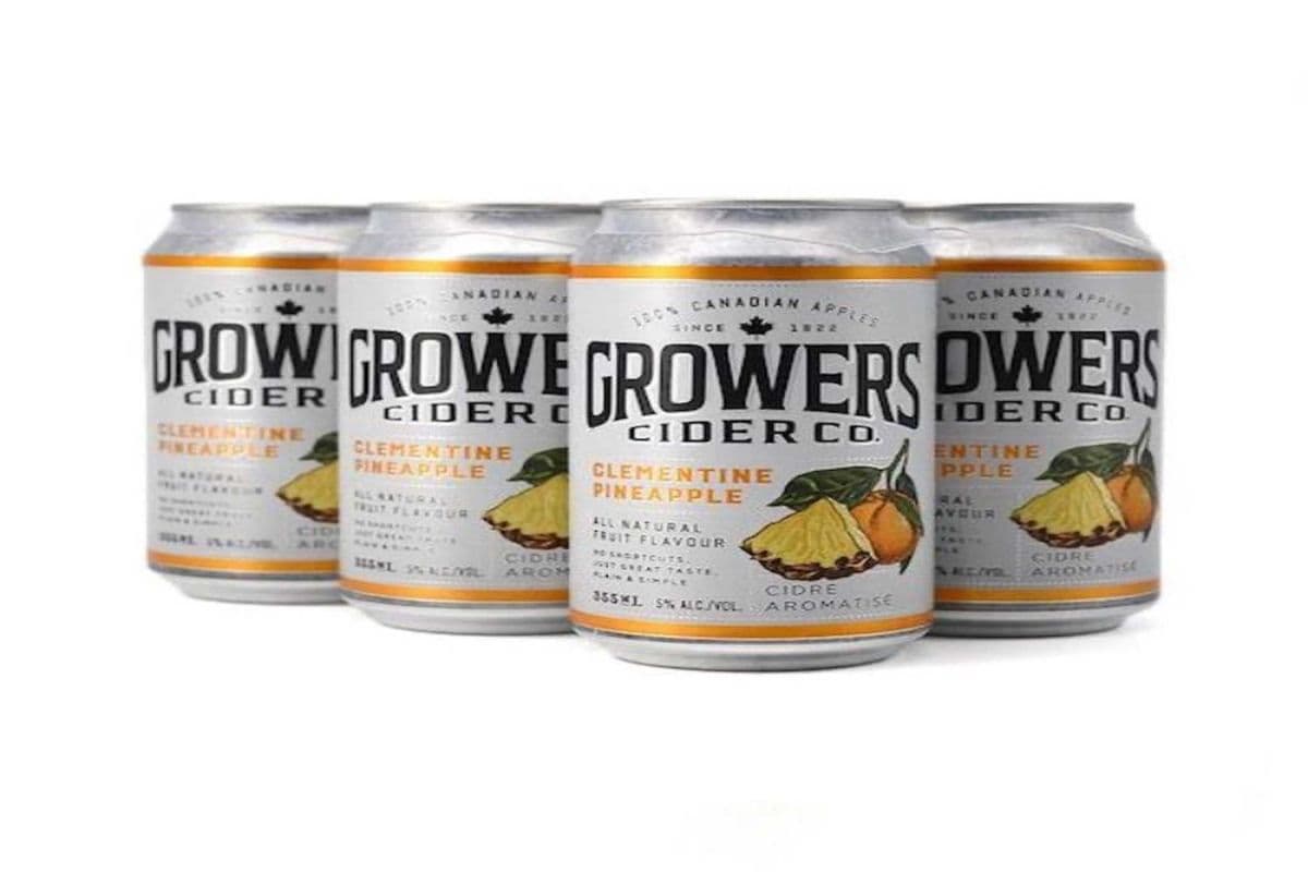 Growers Clementine Pineapple 6c (6 x 355ml)