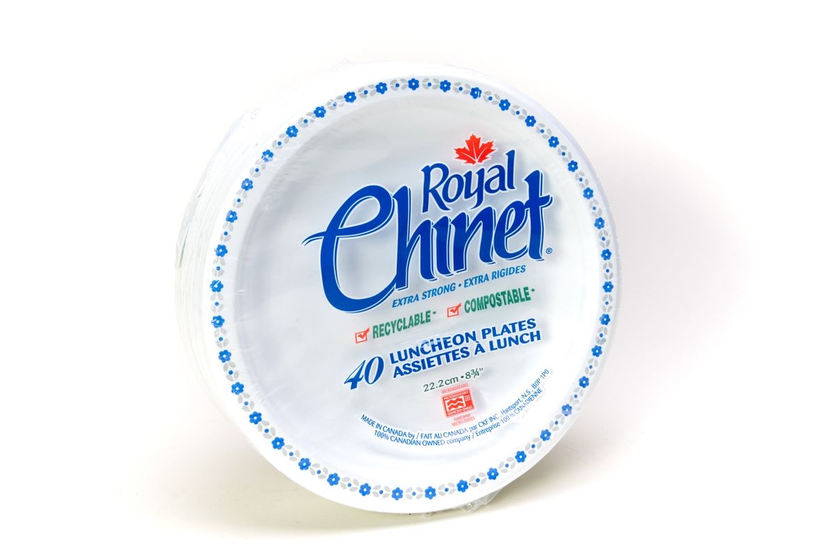 Royal Chinet Luncheon Plate