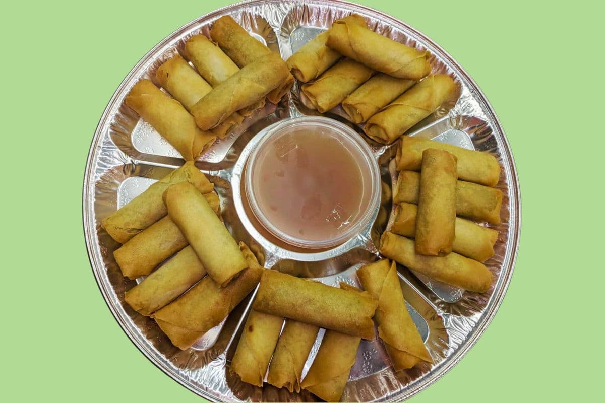 Veg Spring Rolls Platter (pk of 21)