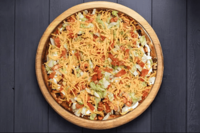 4. Single Medium Taco Veggie Special Pizza