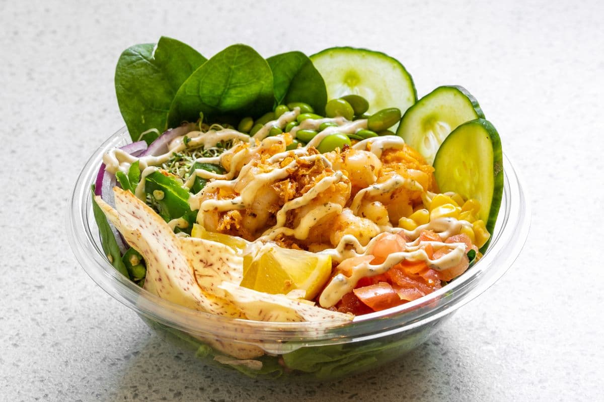 Garlic Butter Shrimp Bowl