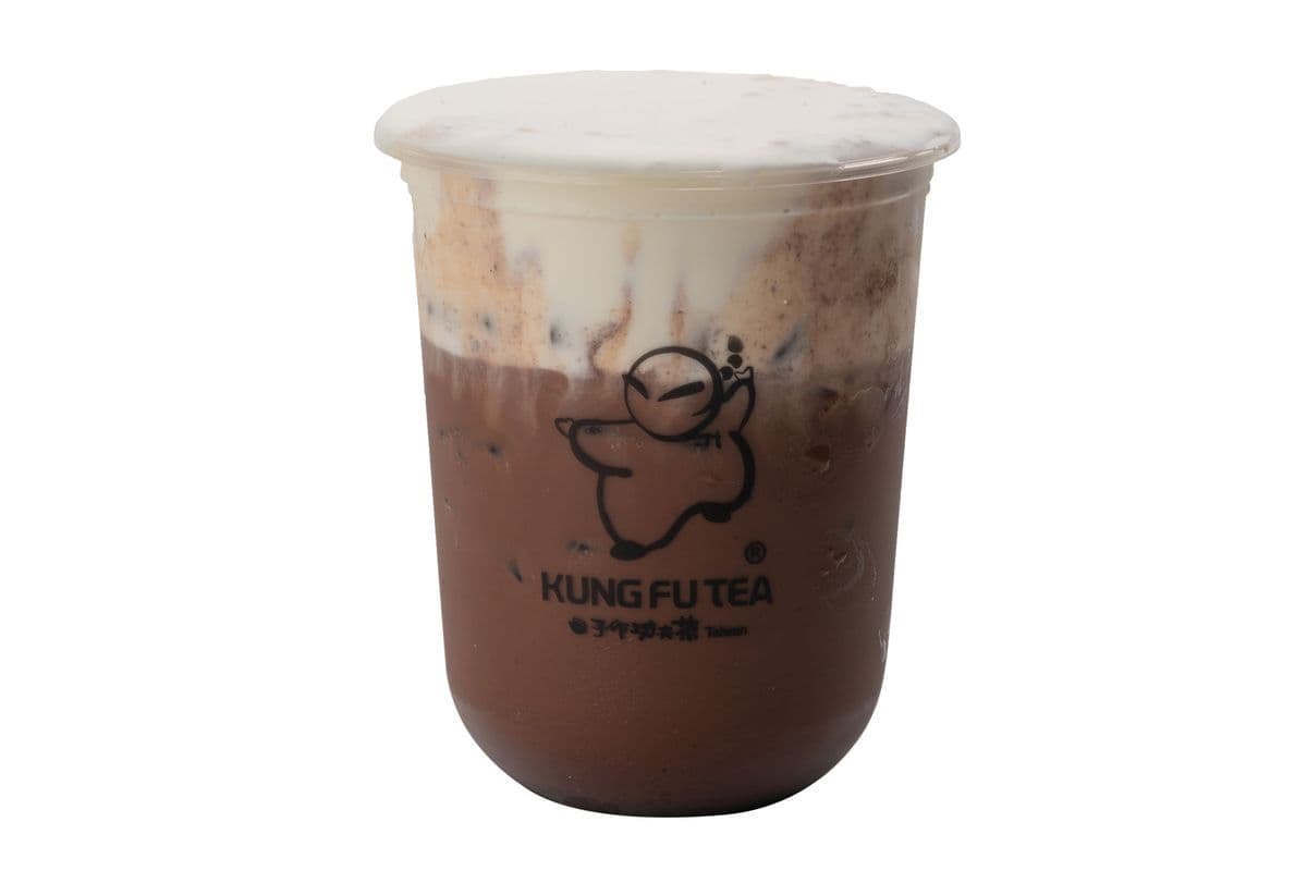 Cheese Milk Foam with Chocolate