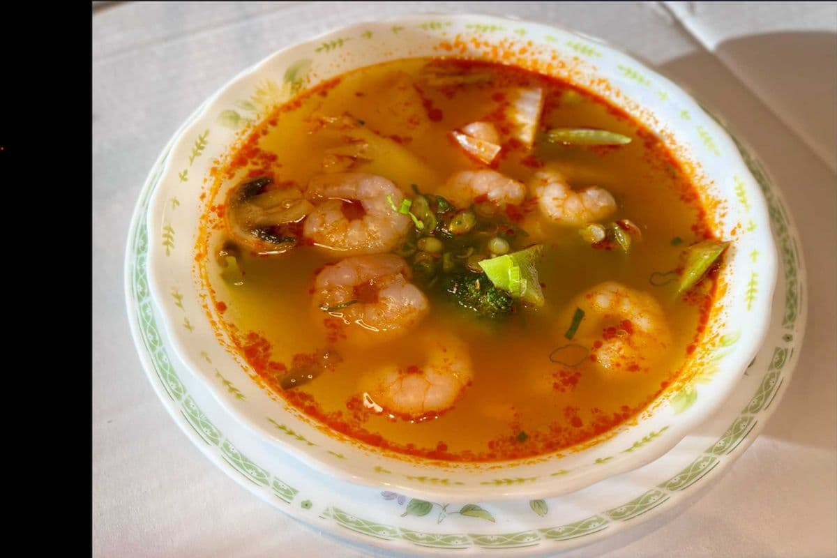 Thai Tom Yum Shrimp Soup