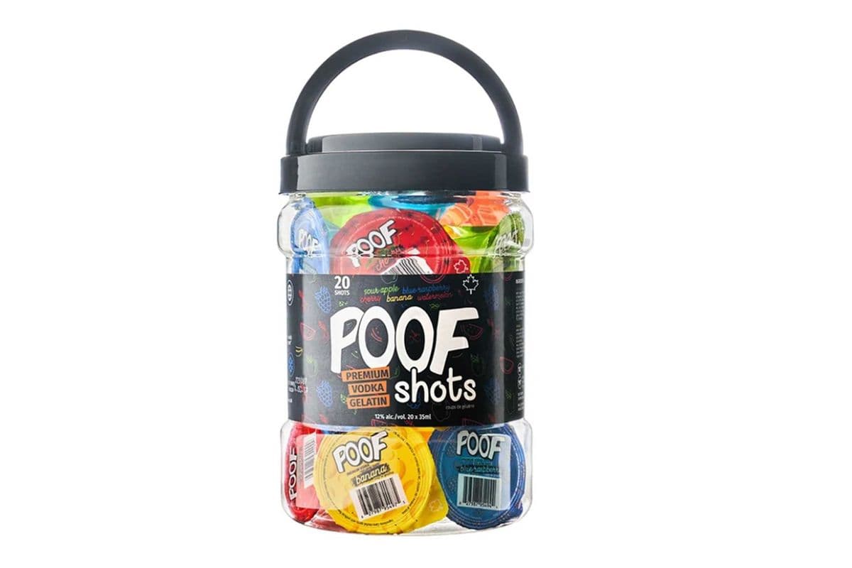 POOF SHOTS BUCKET (20 x 35ML)