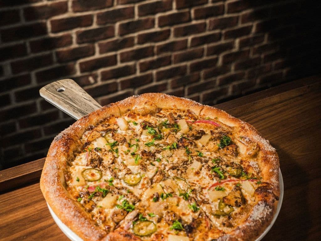 Jerk Chicken Pizza