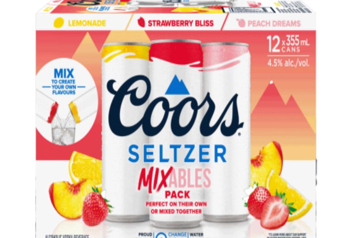 COORS SELTZER MIX ABLE-12PACK (12 x 12*355ML )