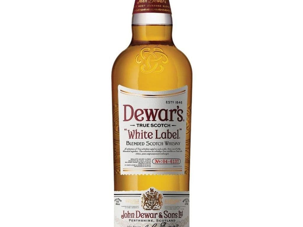 Dewar's White Label Scotch Whisky Bottle (750 ml)
