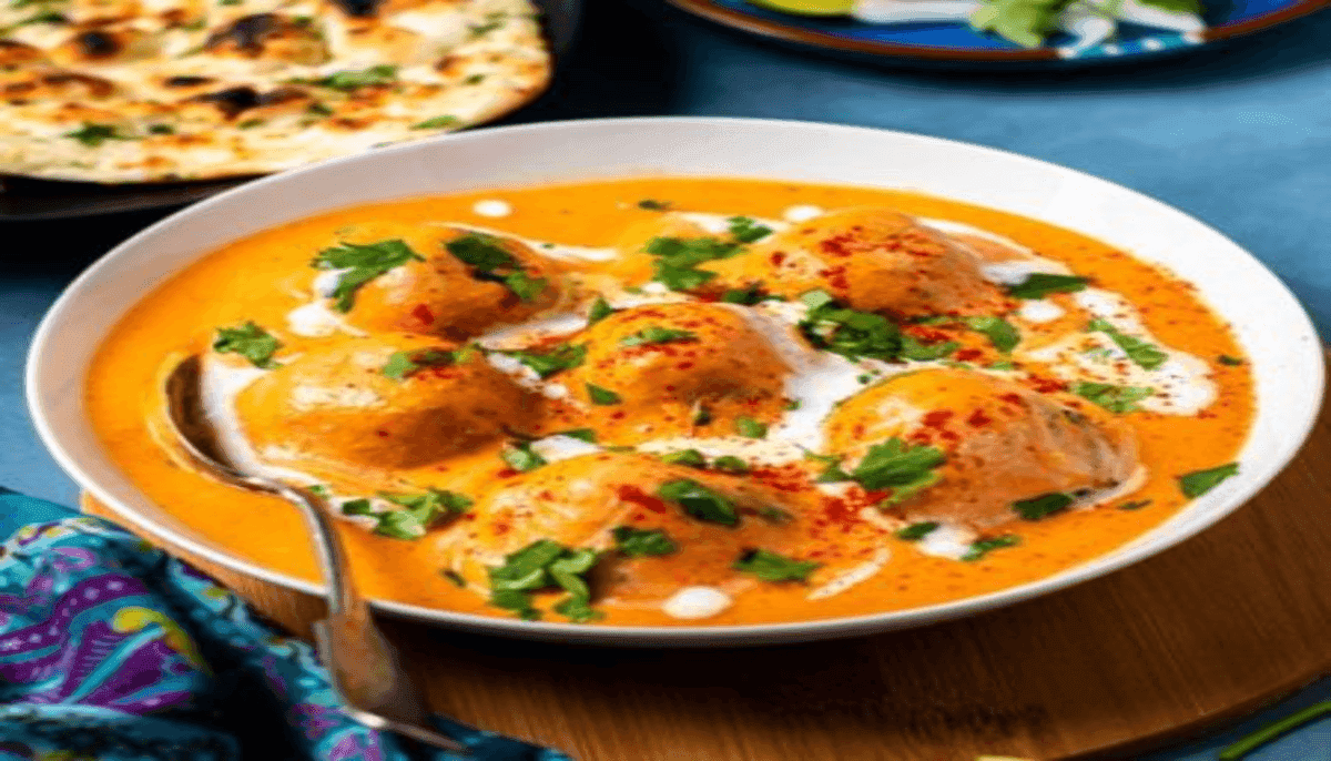 Kadahi soya Chaap & a butter naan