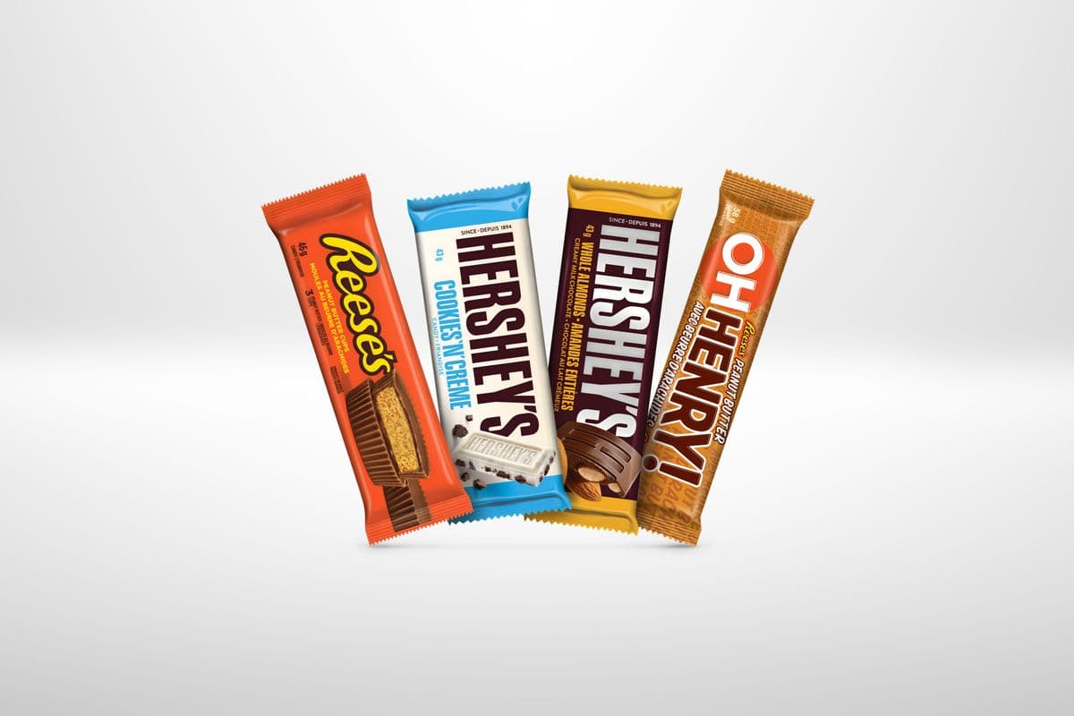 Hershey's Chocolate Singles (43-58 g) for $1.00