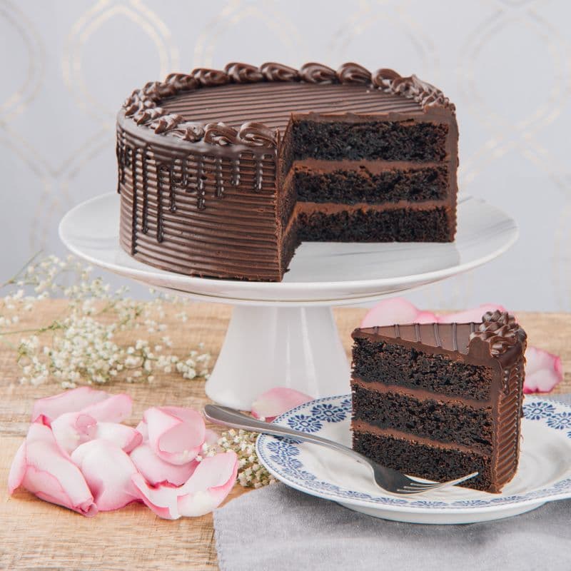 8" Chocolate Fudge Cake