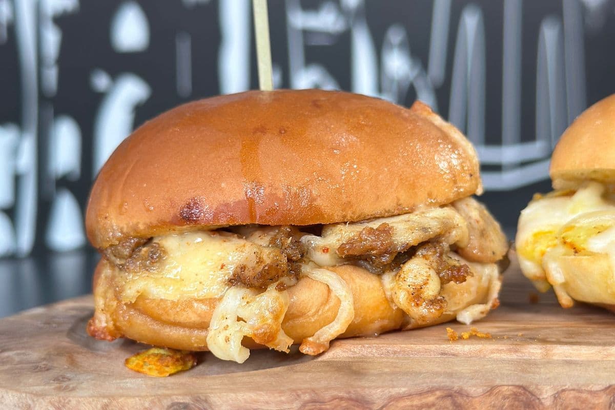 3 Chicken Tikka Sliders