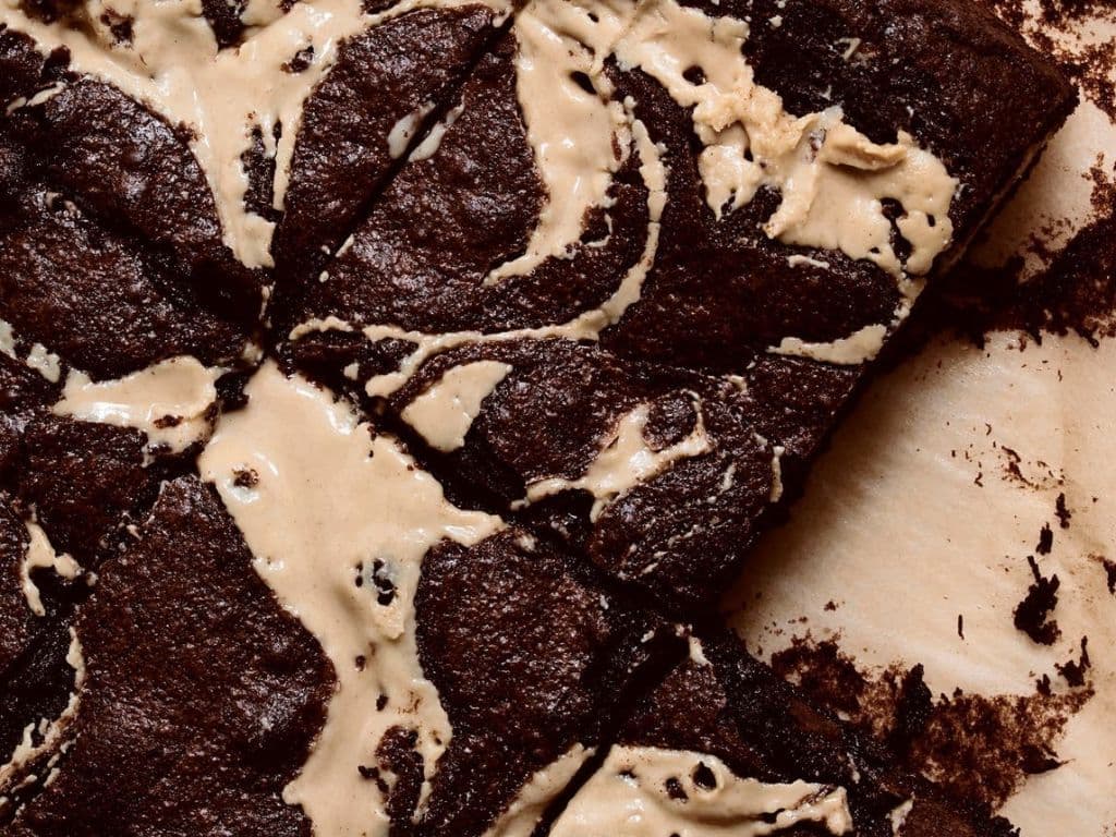 Tahini Halva Brownie