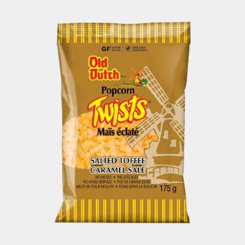 Old Dutch Popcorn Twist Salted Toffee