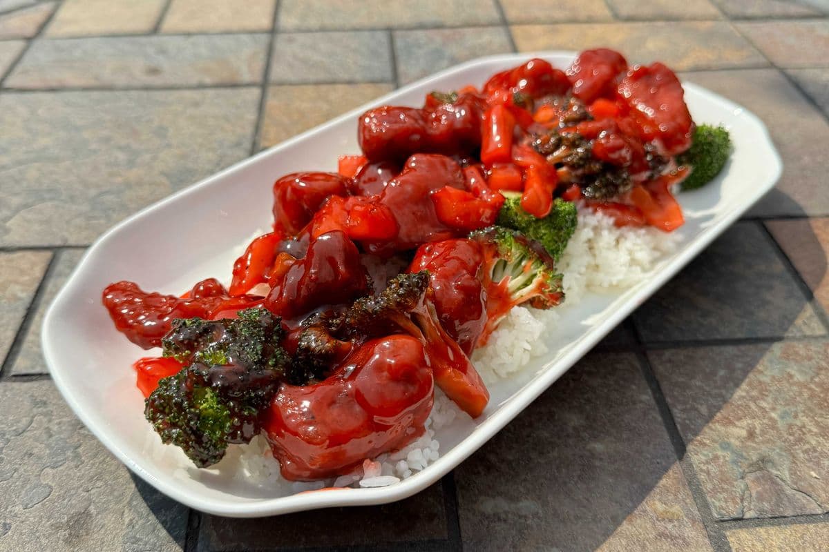 Asian Sweet & Sour Pork Rice Bowl
