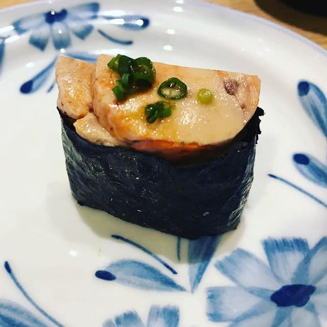 M2. Ankimo Sushi (2 pcs)- 安康鱼肝寿司
