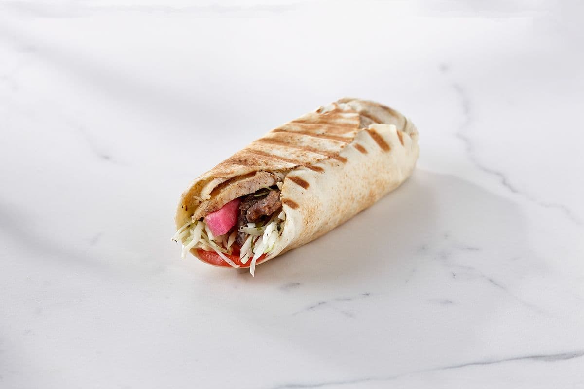 Pita Boeuf Shawarma/ Pita Beef Shawarma