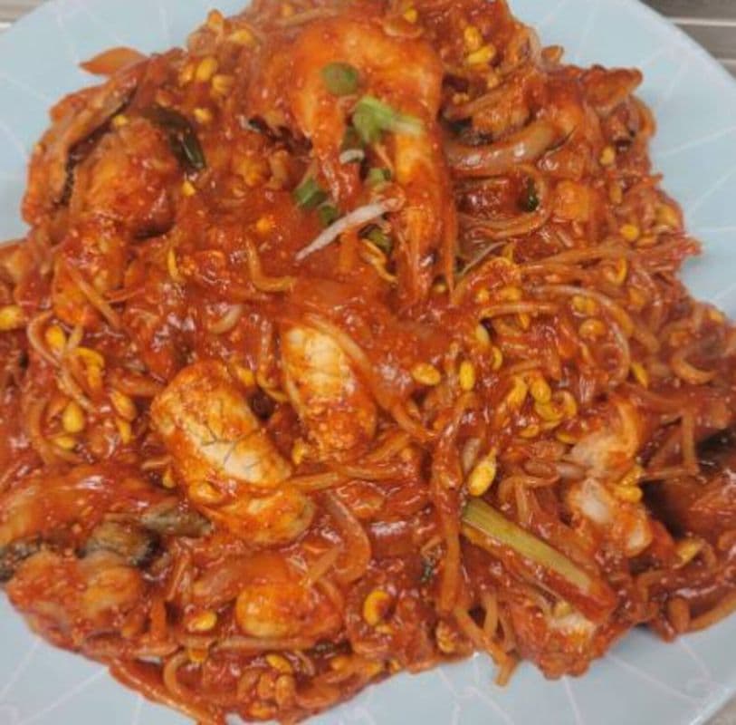 Spicy Braised Monkfish (아구찜)