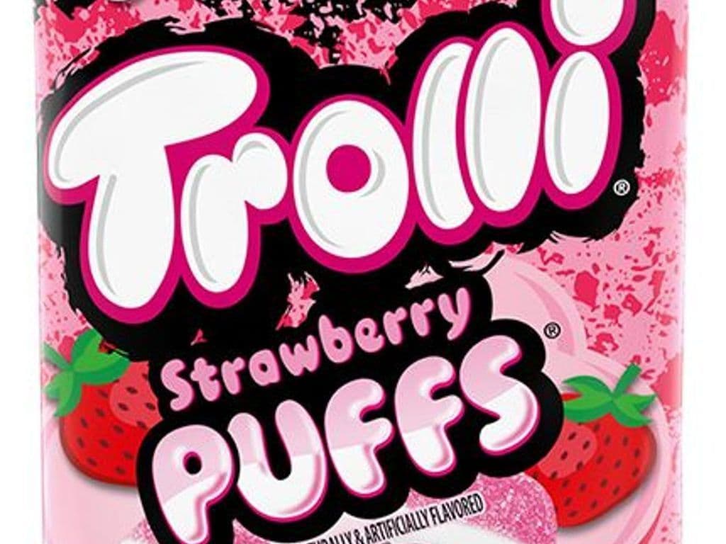 Trolli Candy - Strawberry Puffs