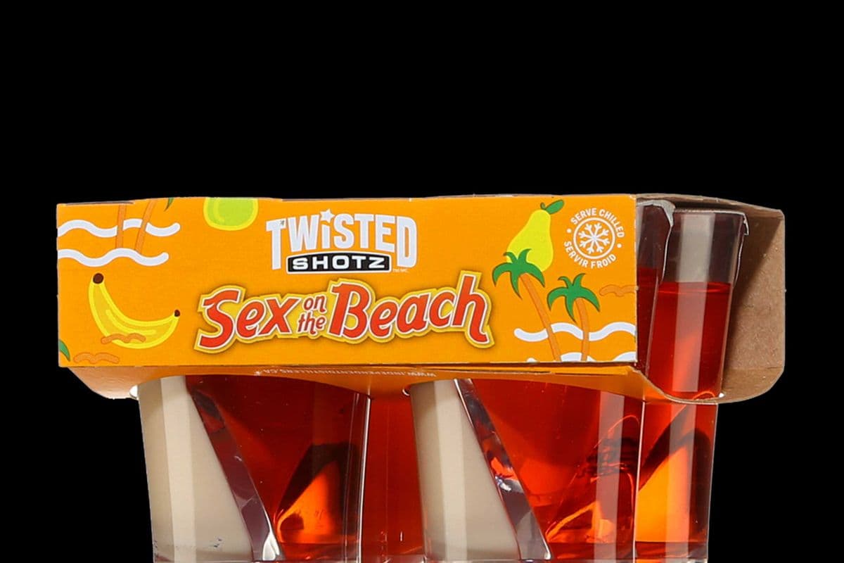 TWISTED SHOTZ - SEX ON THE BEACH (4 x 30ML) (4 x 4*30ML )