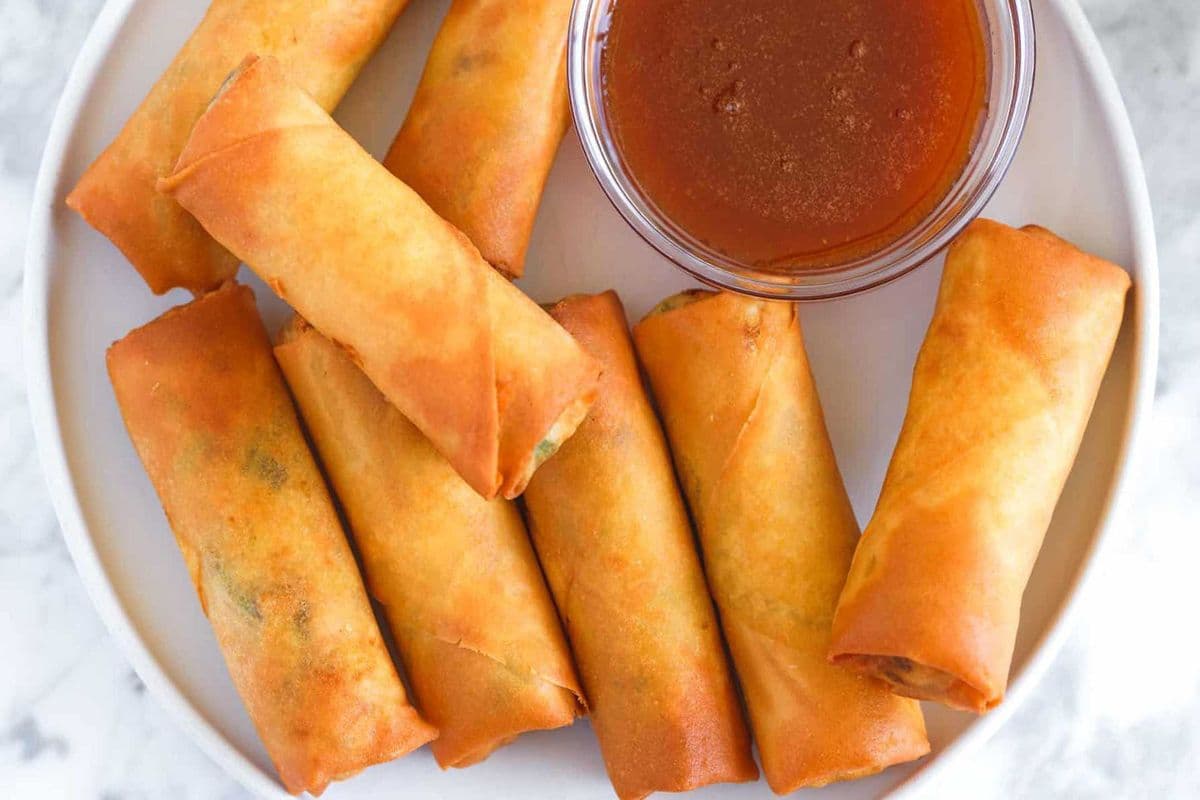 Veg Spring Roll (6pcs)