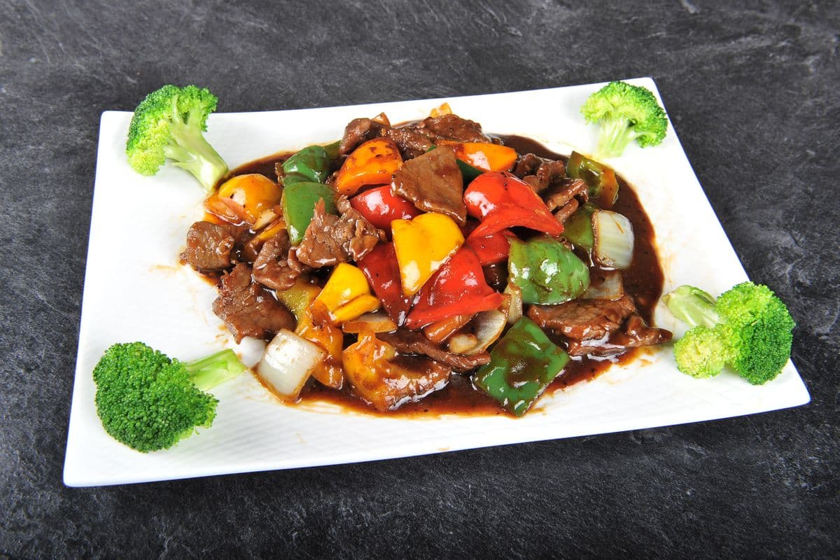 Beef in Black Pepper Sauce