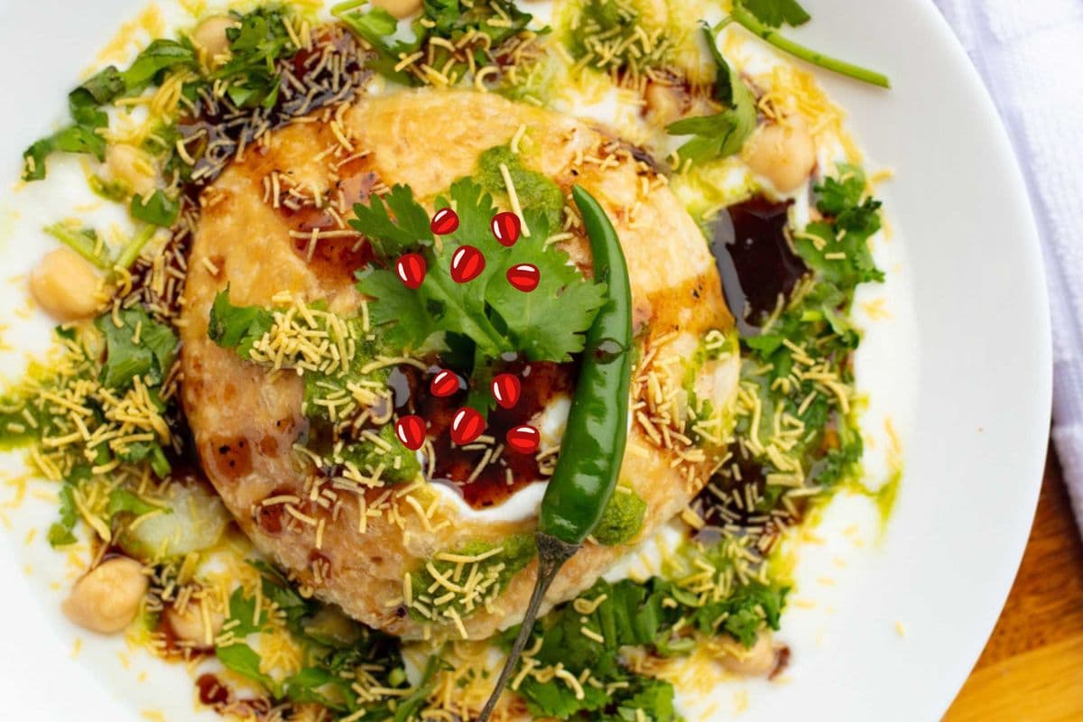 Raj Kachori + Beverage
